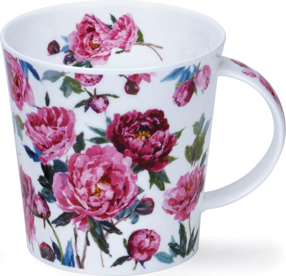 10650733 Dunoon Кружка Dunoon "Пионы.Кернгорм"480мл Фарфор костяной 