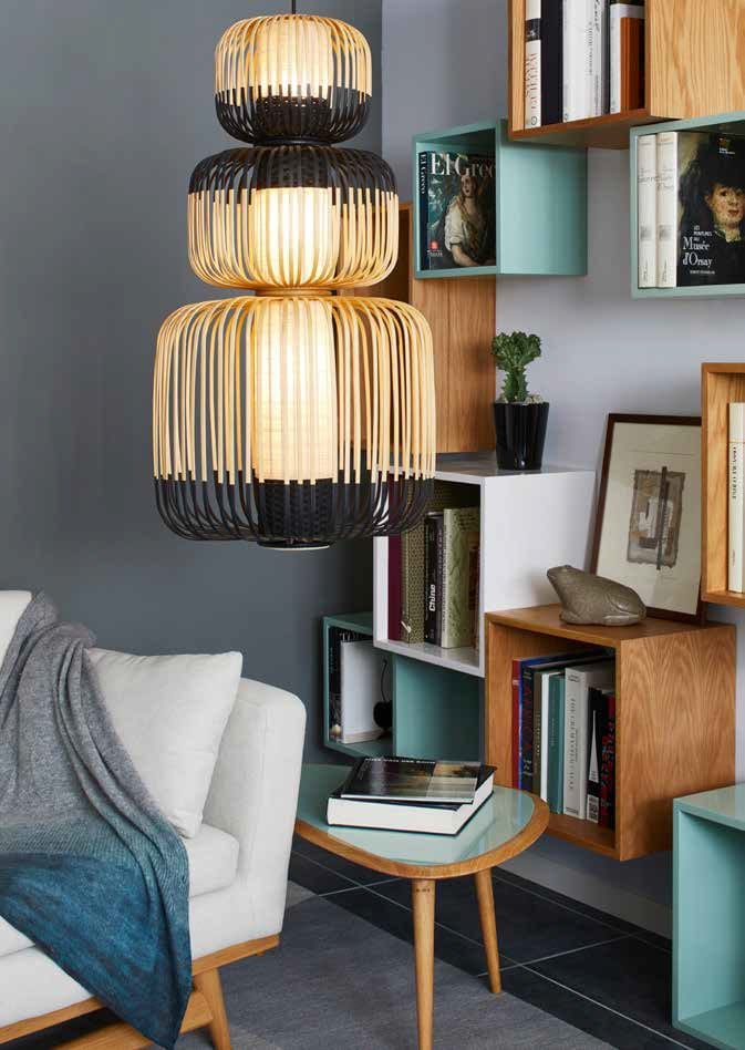 Бамбуковый подвесной светильник Forestier Bamboo Light ARCH-00091848 - Вид №1