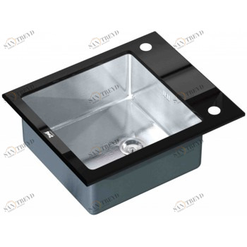 Zorg GL 6051 Black Мойка кухонная прямоугольная Zorg 