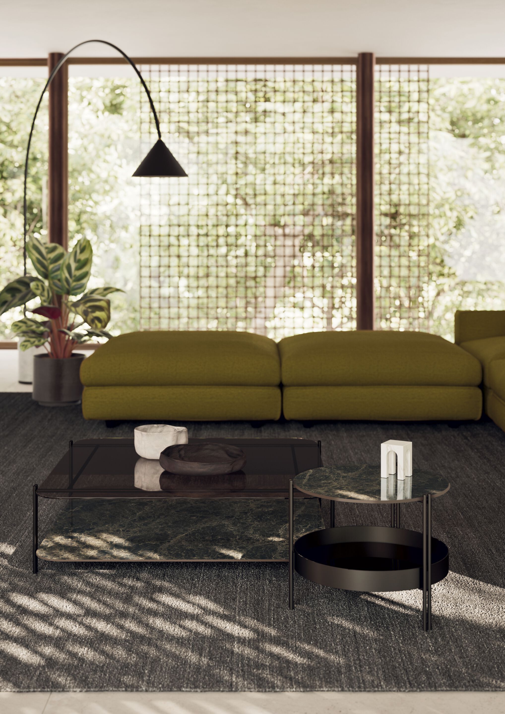 Угловой диван из ткани Kico Living Complements ARCH-00140210 - Вид №3