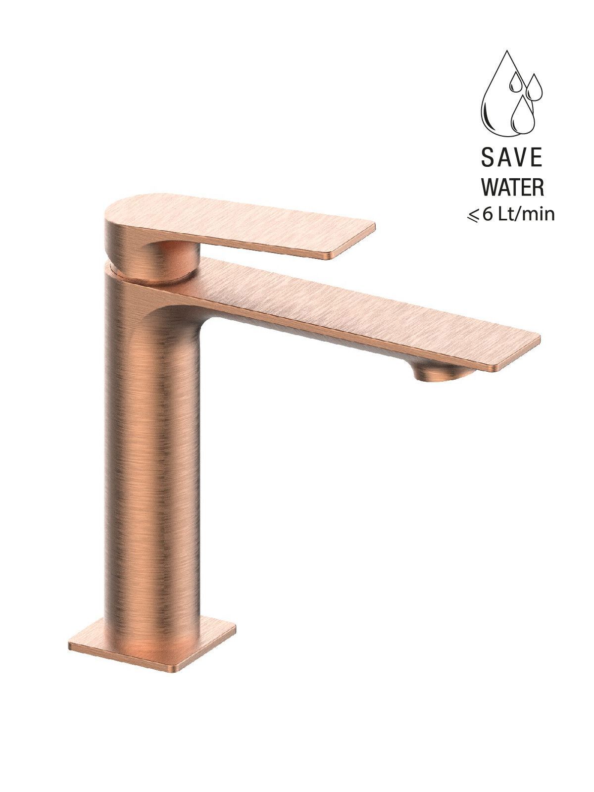 Однорычажный смеситель для раковины без слива Rubinetterie Frattini Narciso ARCH-00051367 - Вид №15