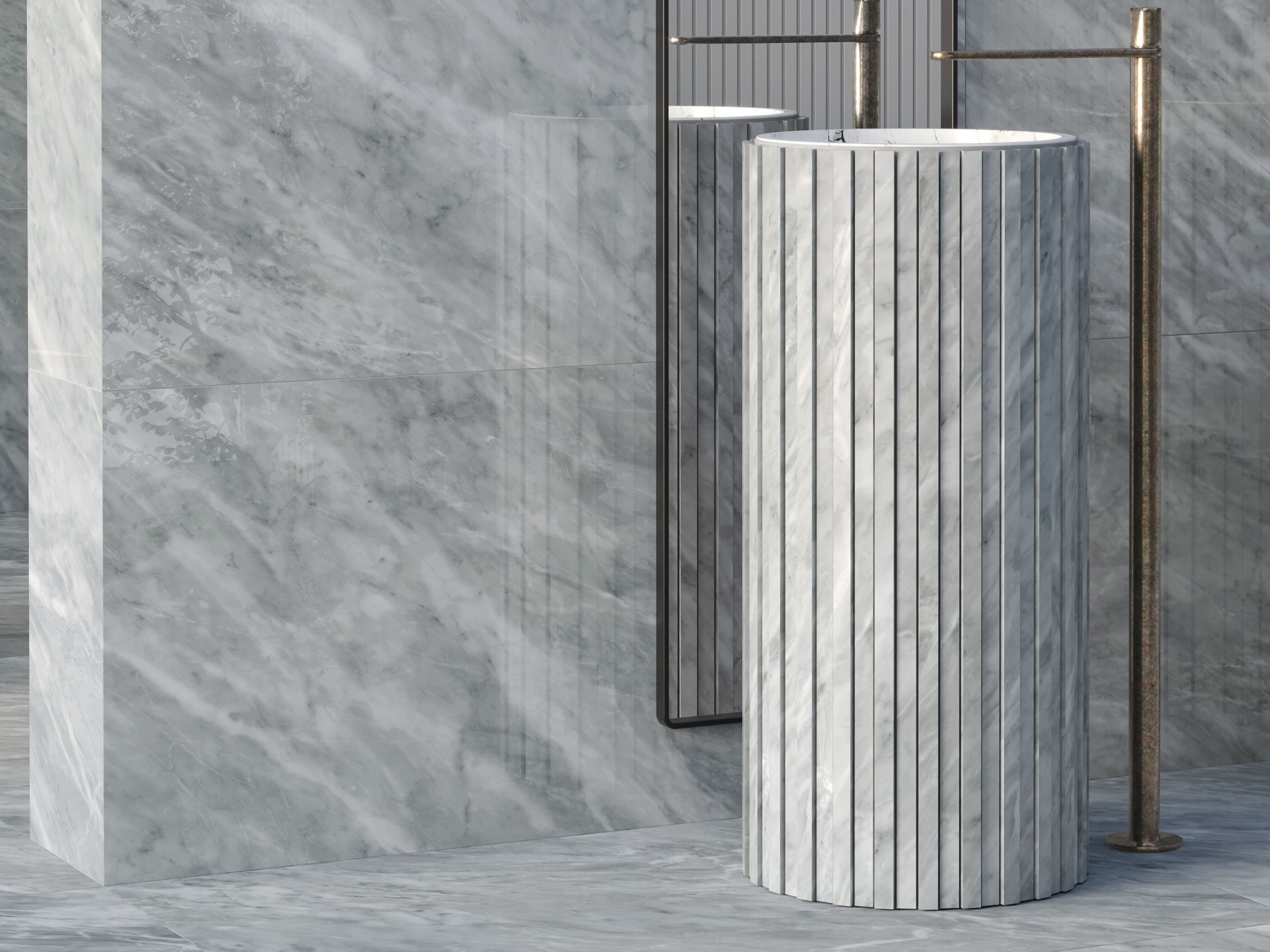 Пол / керамогранит с мраморным эффектом CERAMICHE KEOPE Versilia ARCH-00006883