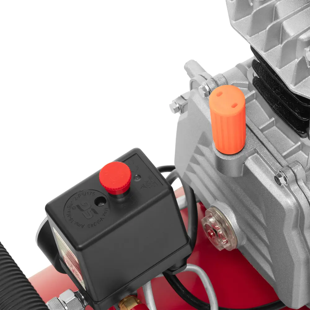 Компрессор сетевой поршневой масляный Kronwerk 58105, 50 л 220 л/мин STLM-2185706 - Вид №18