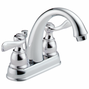 B2596LF Смеситель для ванной комнаты с двумя ручками Delta Faucet Windemere Хром