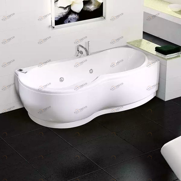 Ванна Hydromassage Novellini VENUS с набортным смесителем и боковой панелью VEN517070ODA1