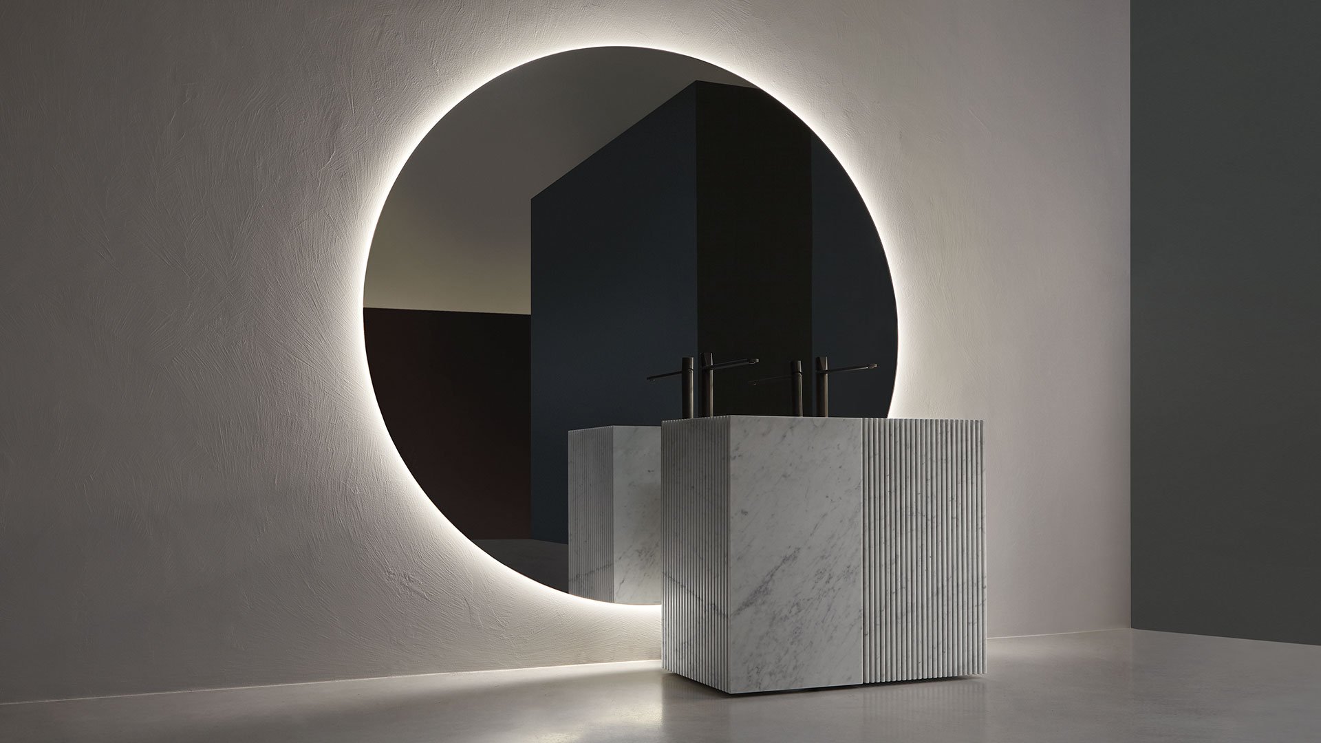 Controverso Напольная раковина стоящая прямоугольная Antoniolupi  - Вид №14