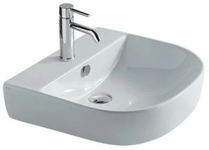 5204 Подвесная раковина настенная овальная Galassia EDEN белая