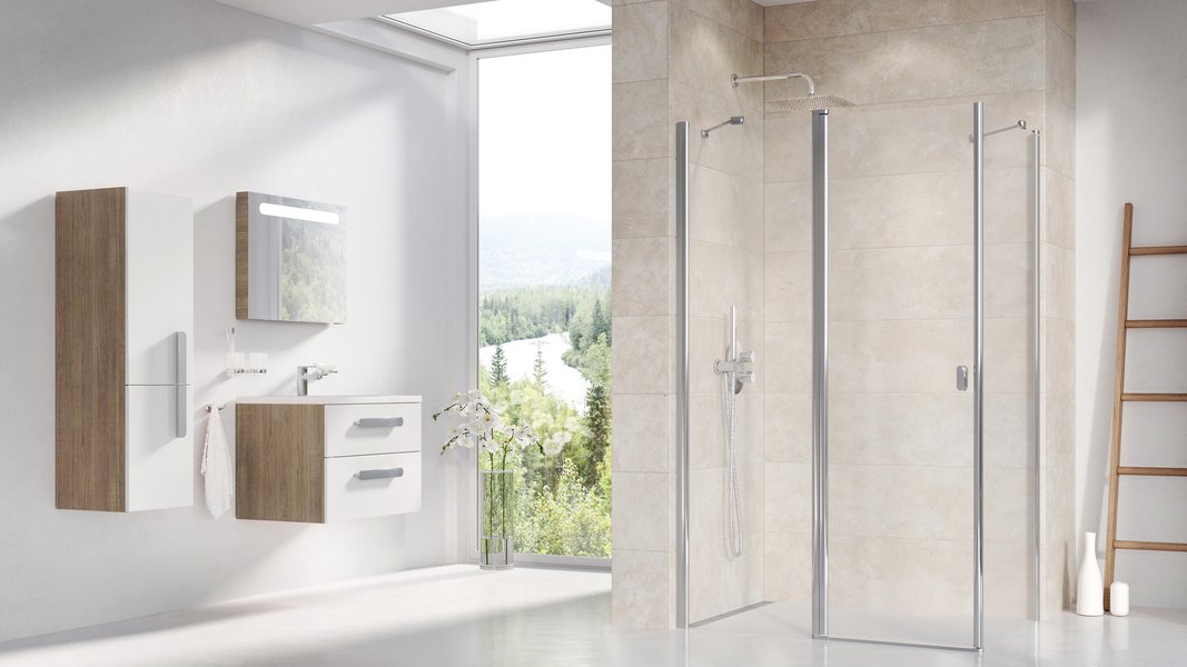 CRV2-90 белый Transparent Ravak 1QV70100Z1 - Вид №1