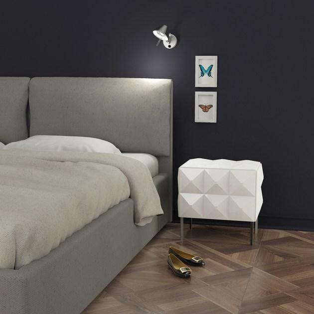ARKOF LABODESIGN Прямоугольная прикроватная тумбочка из мдф Bel.mondo sun-id-1378313 - Вид №4