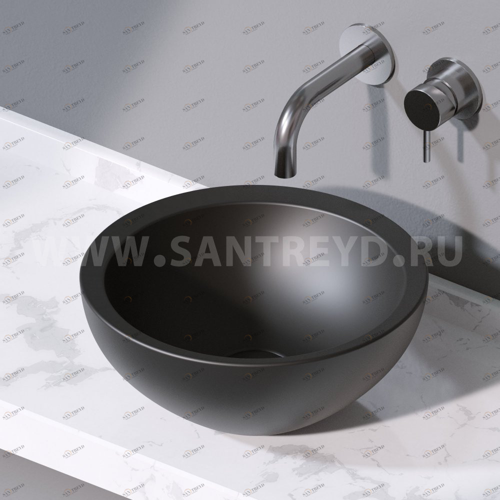 L223105 Накладная раковина на столешницу  круглая A. e T. Italia SPOT AeT ITALIA