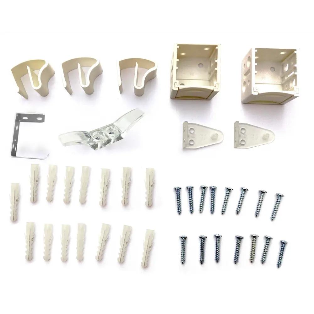 Жалюзи 80x155 см ПВХ цвет белый 89351030 STLM-2139829 Santreyd - Вид №2