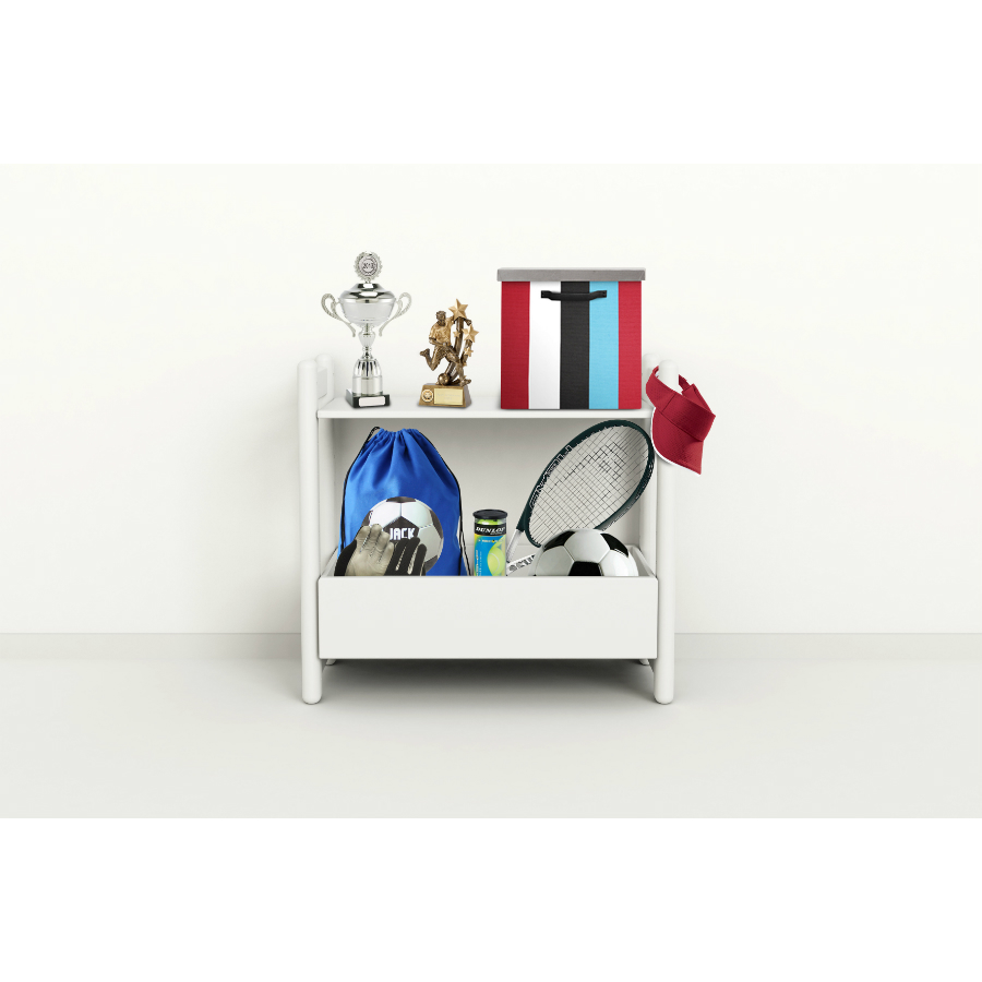 Гарнитур Mini D, 1 полка и 1 ящик-органайзер, белый Flexa 812620440 - Вид №2