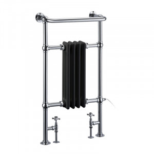 Burlington Радиатор Bloomsbury с черным акцентом R2 CHR BLA