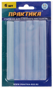 Стержни клеевые Практика 641-589 белый 1037887