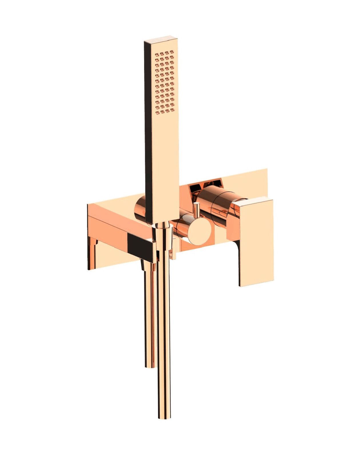 Однорычажный смеситель для душа с 3 отверстиями и ручным душем Rubinetterie Frattini отдельная эстетика ARCH-00076565 - Вид №9