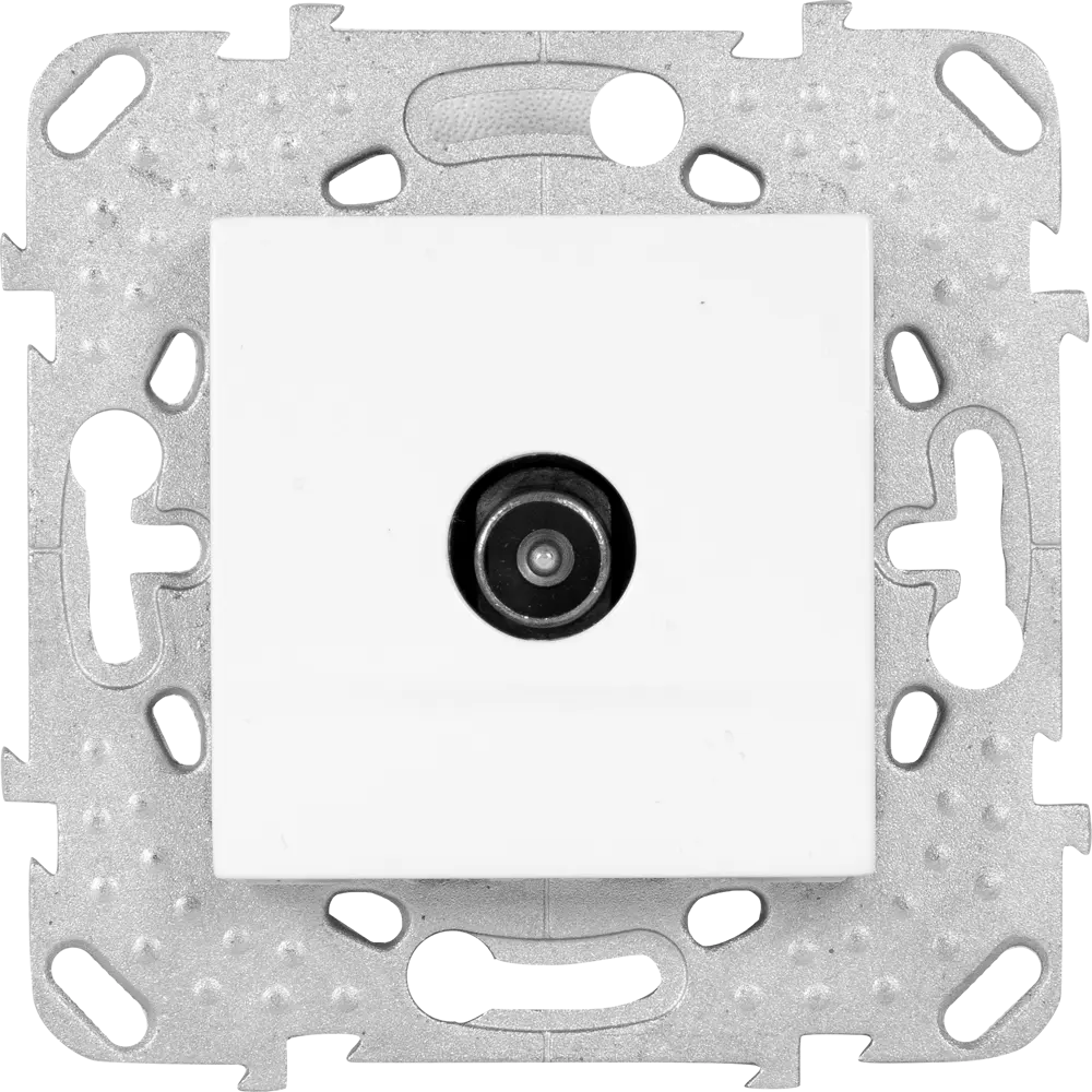 ТВ-розетка проходная встраиваемая Systeme Electric Unica шлейф, цвет бежевый STLM-2117534