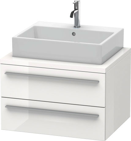XL541604949 X-Large Тумбочка для консоли Графит матовый, декор Duravit - Вид №2