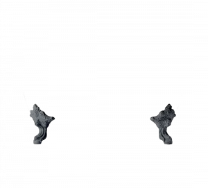 Gentry Home Bexley Cast iron bathtubs with feet Серебряный лист GH101995