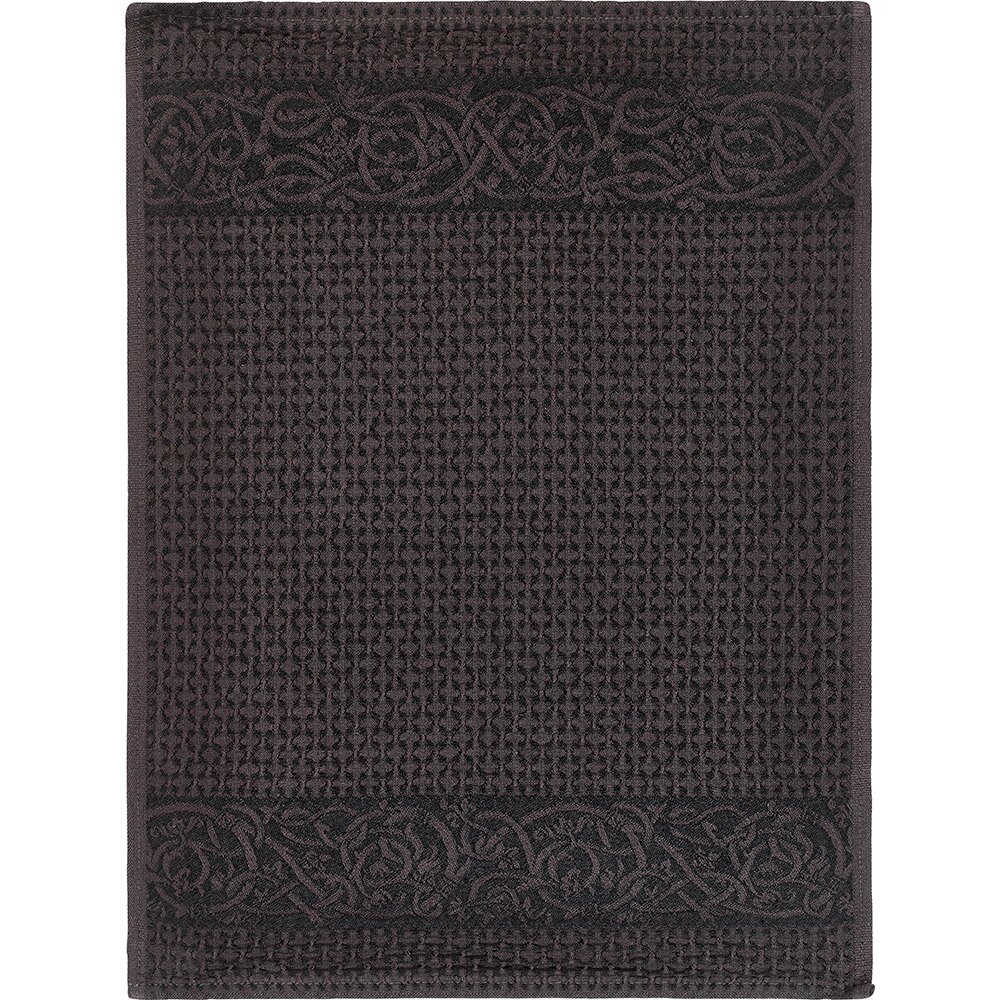 LEI_1500_87_50 Полотенце для гостей HELIX 30/50 коричневый 100% хлопок пике LEITNER Santreyd 