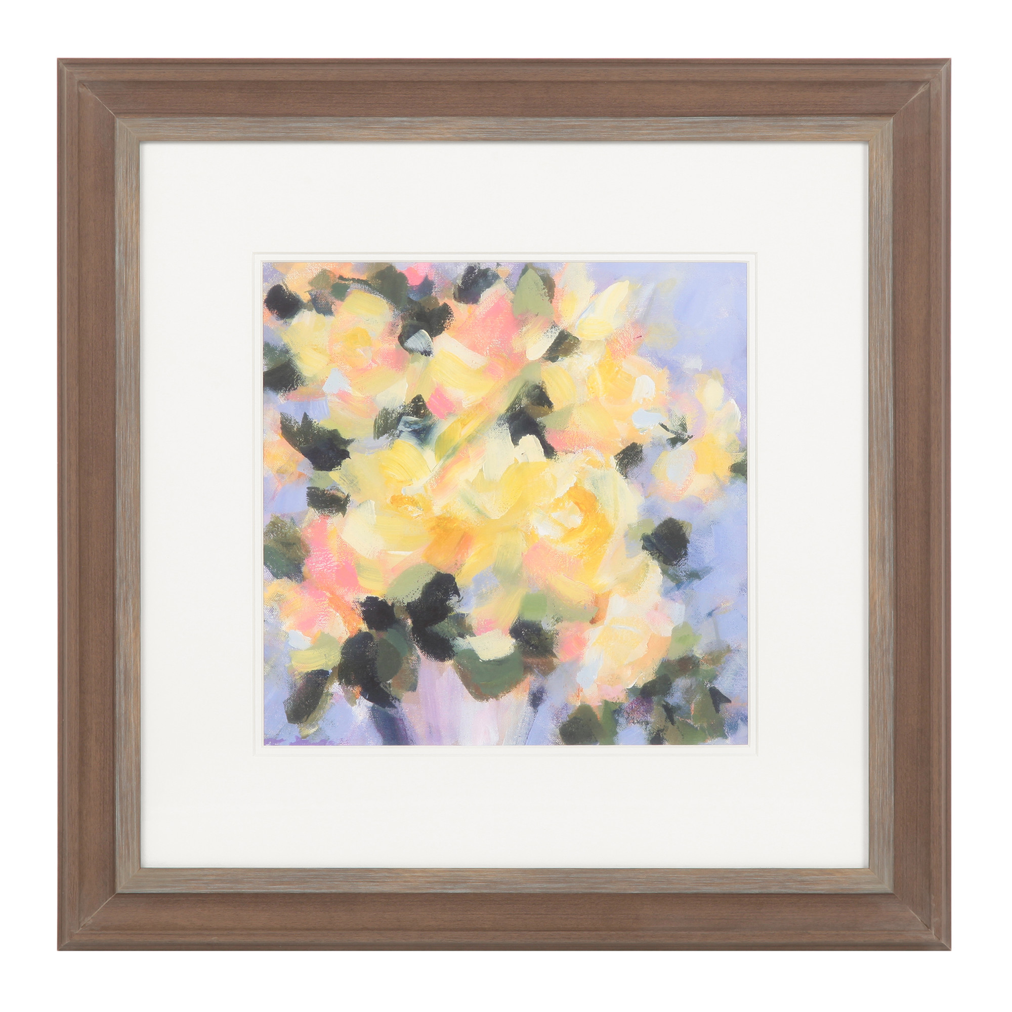 2000983161659 Постер Roses in Yellow COSMO RED 