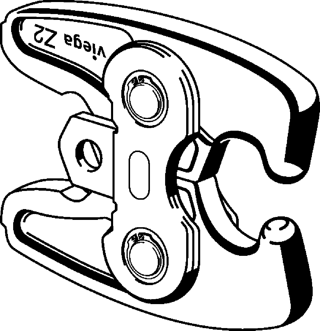 472 733 Модель 2296.2 Трубопроводные системы  Системные пресс-инструменты  Системные пресс-кольца, системные пресс-цепи  Шарнирные затяжные губки Santreyd  - Вид №1