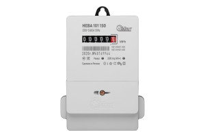 15560767 Счетчик электроэнергии 101 1Ф 1S0 230V 5-60А 6056617 ТАЙПИТ НЕВА