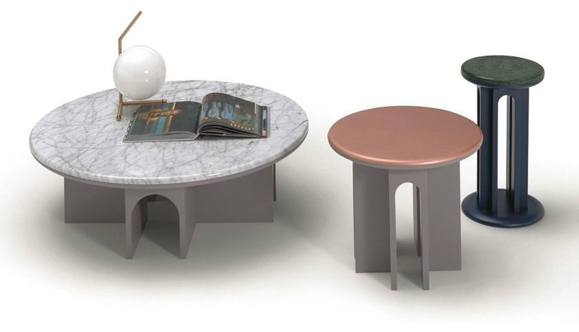 arflex Круглый лакированный журнальный столик Arcolor sun-id-1485257 - Вид №1