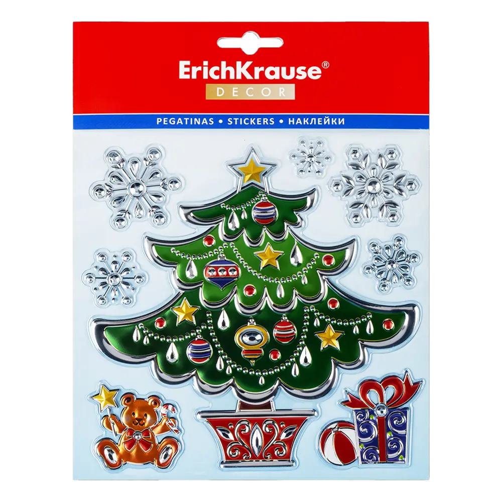 Декоративная наклейка Нарядная елка 18х23см Santreyd STLM-2118783