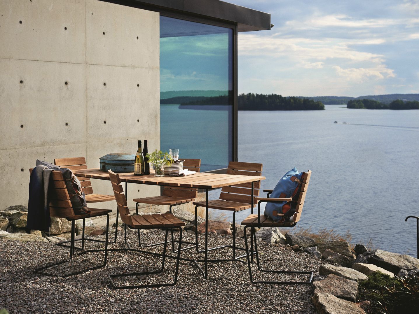 Стул из тикового дерева Skargaarden Grinda ARCH-00132495 - Вид №5