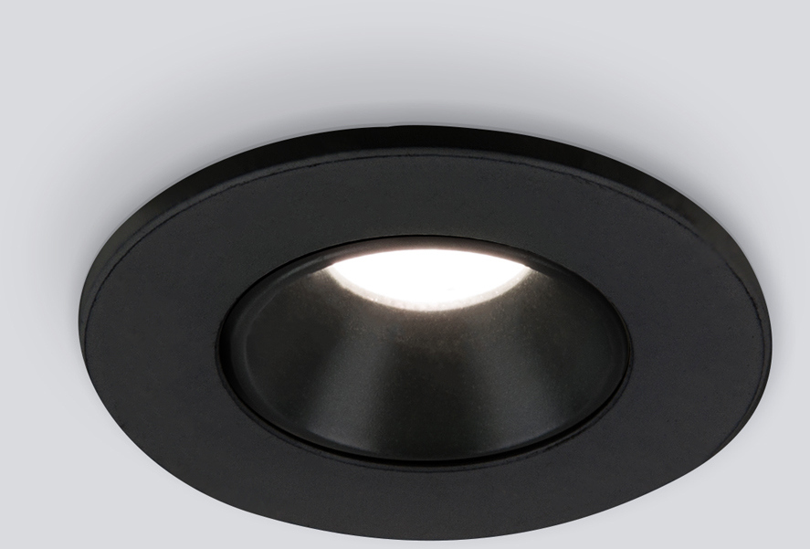 90315744 Светильник точечный светодиодный встраиваемый 25025/LED Kary a056777 под отверстие нейтральный белый свет цвет черный STLM-0181836 ELEKTROSTANDARD