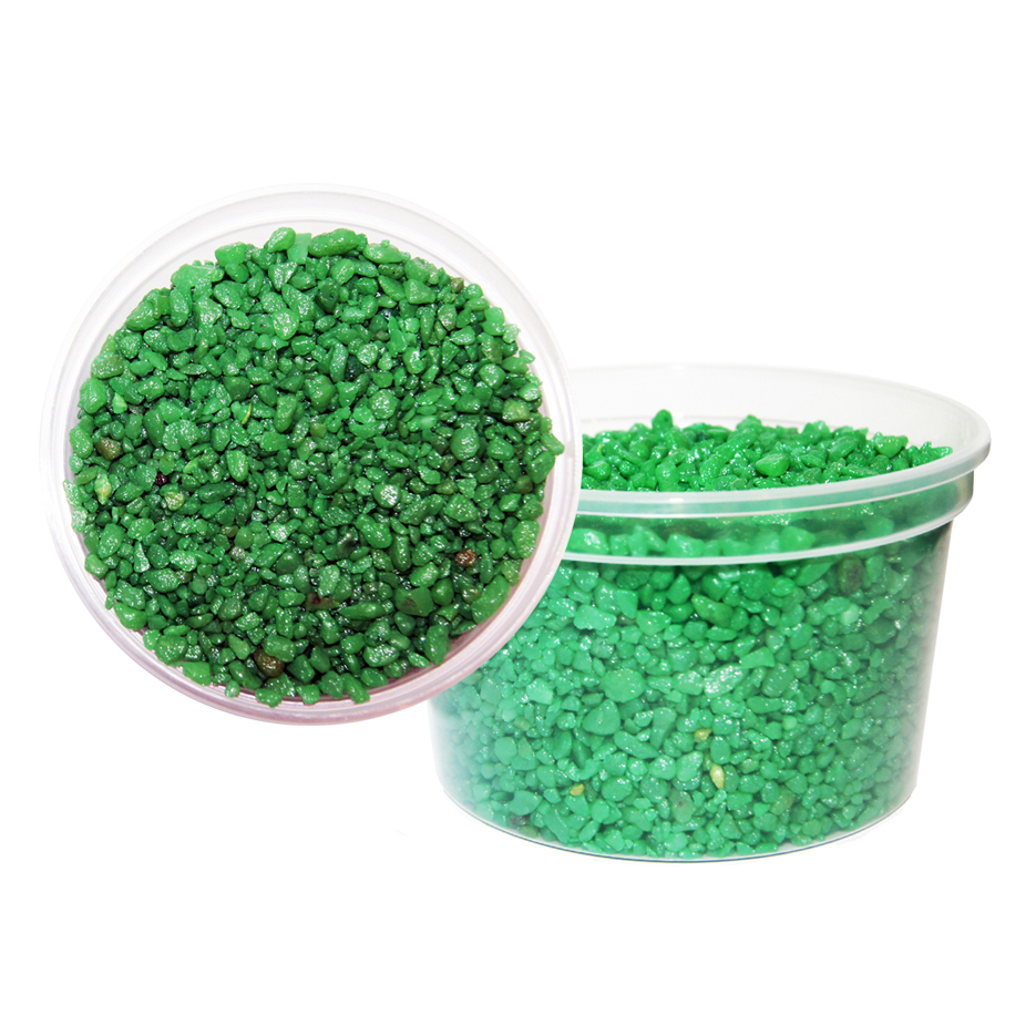 ПР0026396 Грунт аквариумный цветной мелкий зеленый 400г Ms.Octopus 