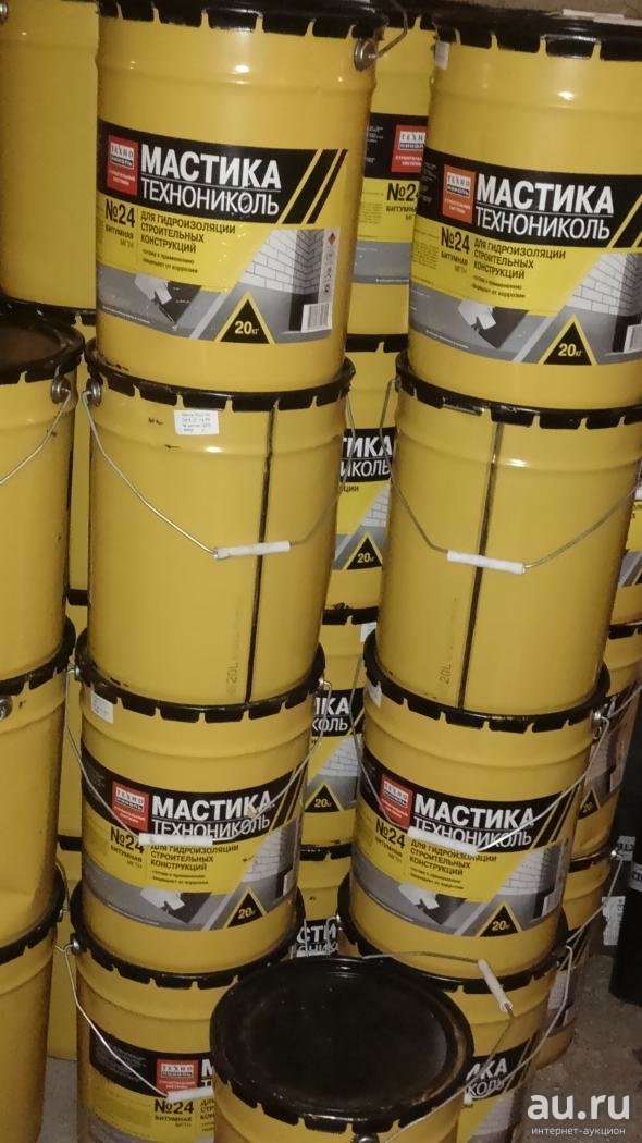 Мастика гидроизоляционная Технониколь №24 МГТН 10кг ТеноНиколь 13777 - Вид №2