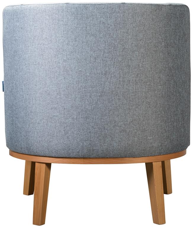 1248 Кресло Шафран Сканди Грей R-HOME 4000105_Грей - Вид №3