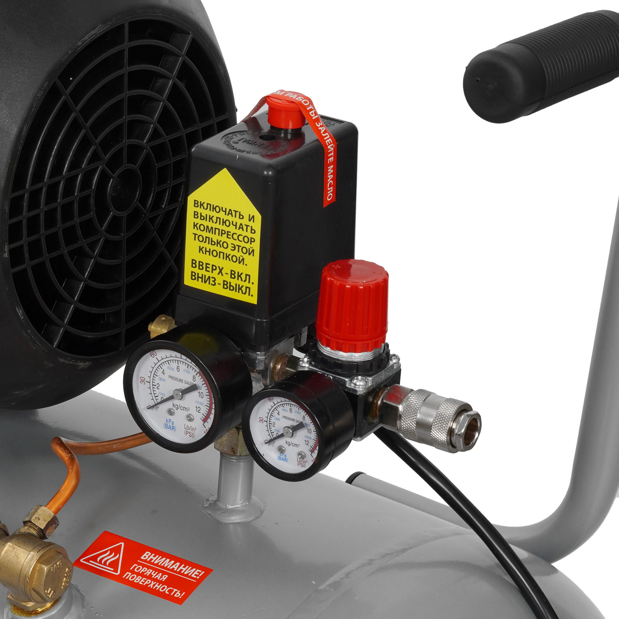 Компрессор поршневой масляный Quattro Elementi DV-400-100 1243198 STDN-0004463 - Вид №5