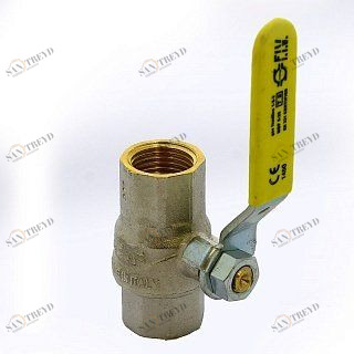 Кран шаровый FIV для газа 1"1/4 ВВ FUTURGAS плоский рычаг 80010114