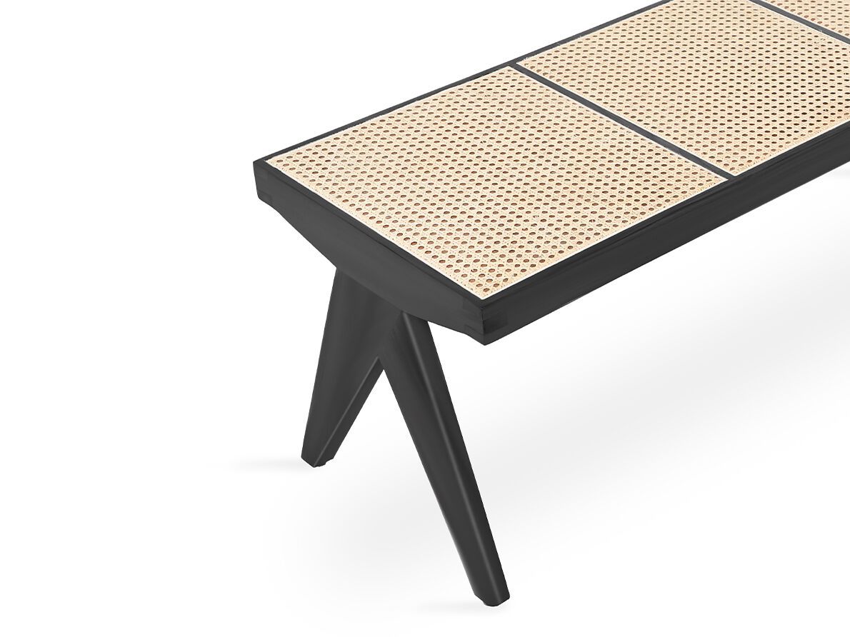 Скамейка из массива дерева Alankaram Jeanneret ARCH-00032109 - Вид №9