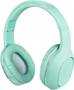 518037 Беспроводные наушники "MySound BH-04", зеленые Rombica