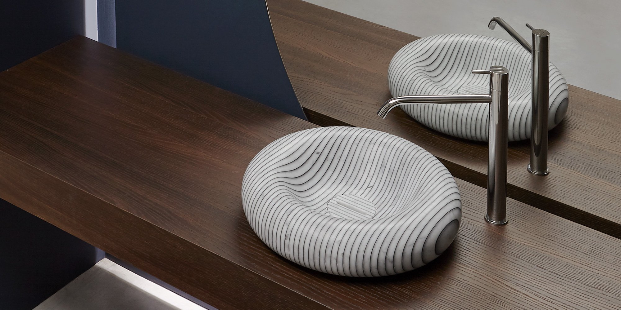 Gessati Накладная раковина на столешницу  прямоугольная Antoniolupi  - Вид №15