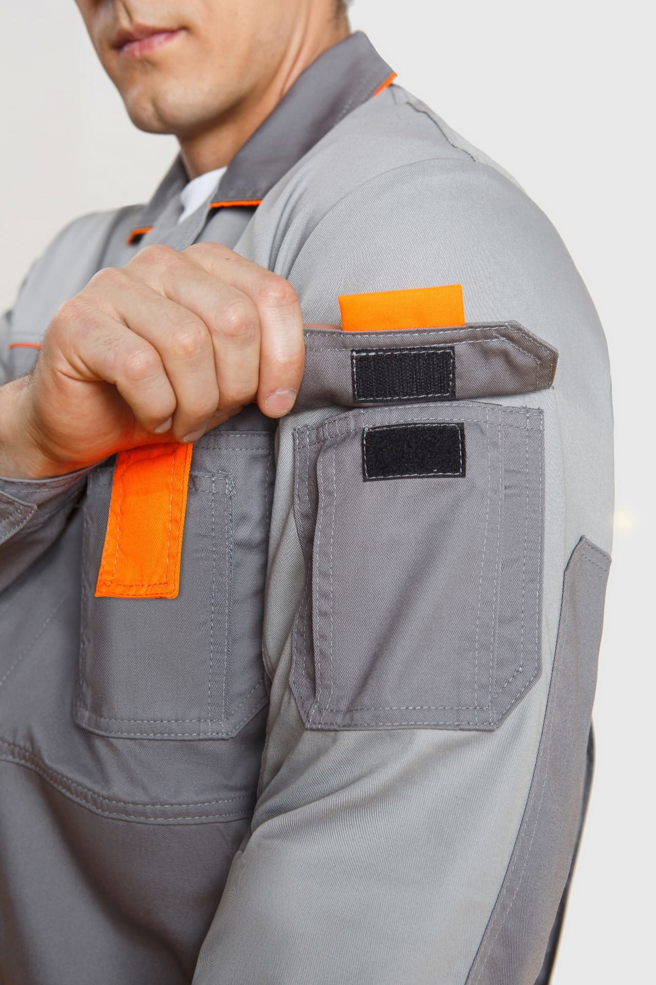 5027469 Костюм "Профессионал-2" темно-серый со светло-серым  Летняя спецодежда  размер 52-54/158-164  - Вид №13