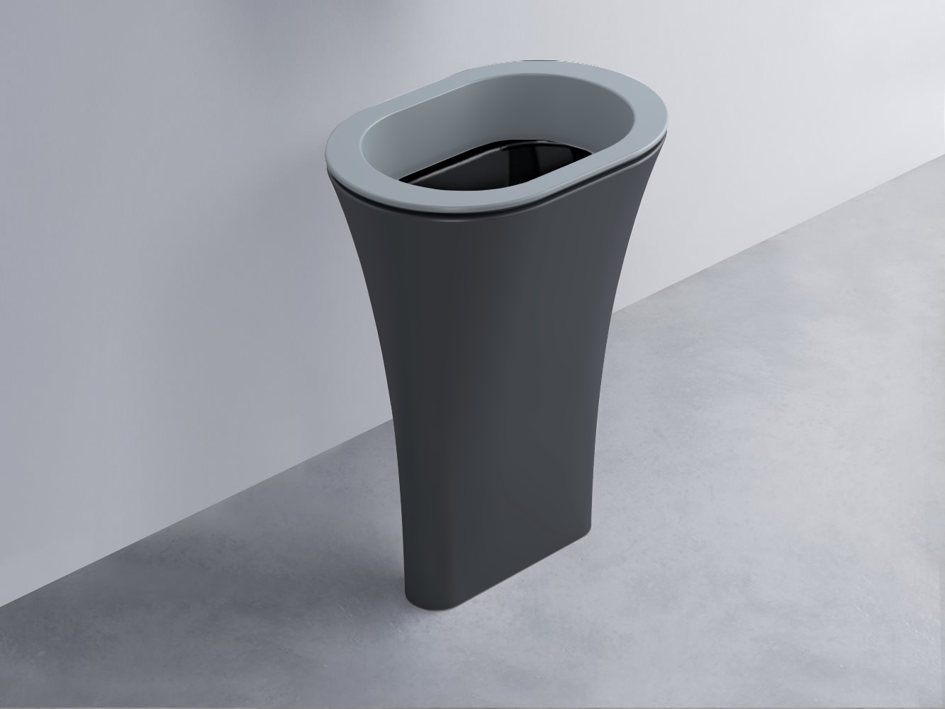 AMLA65-BR+AMPILO-N+AMCOLO-BA Раковина Amedeo Ovale отдельностоящая cielo Enjoy + Amedeo Ceramica Cielo