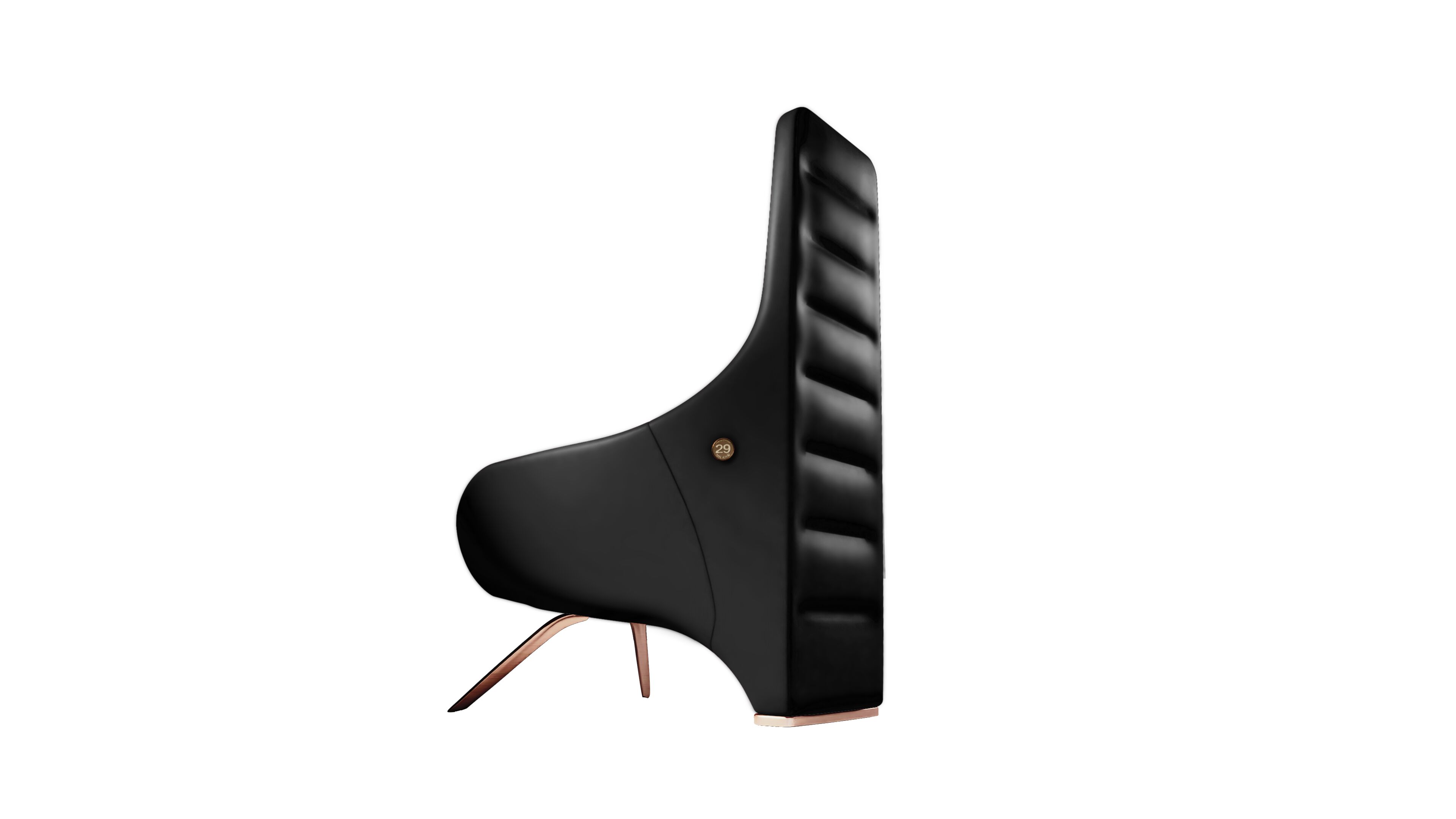 Кожаное кресло с высокой спинкой 29 MILANO Sky High ARCH-00058060 - Вид №4