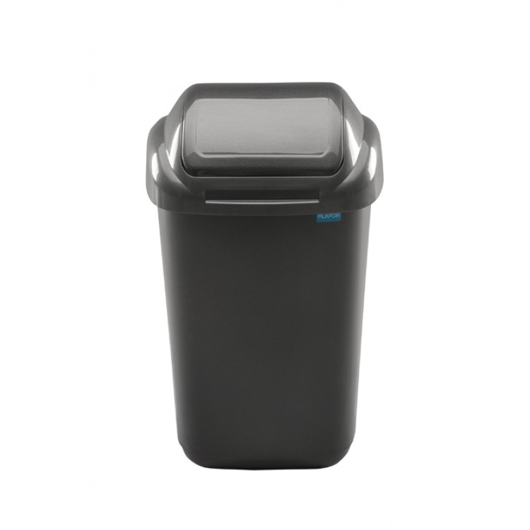 609-02 PLAFOR Бак с крышкой поворотной цвет графит 30 л. Графит 