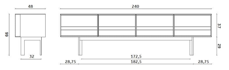 Деревянный шкаф Miniforms RAMBLAS ARCH-00028551 - Вид №8