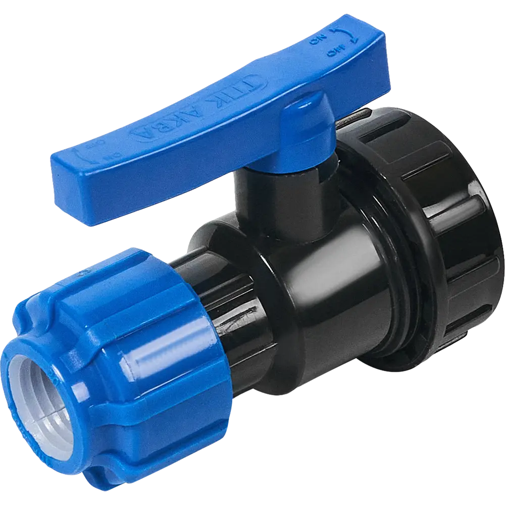 Разъемный кран Политэк 20×1/2" для систем водоснабжения 85358407 STLM-0062145