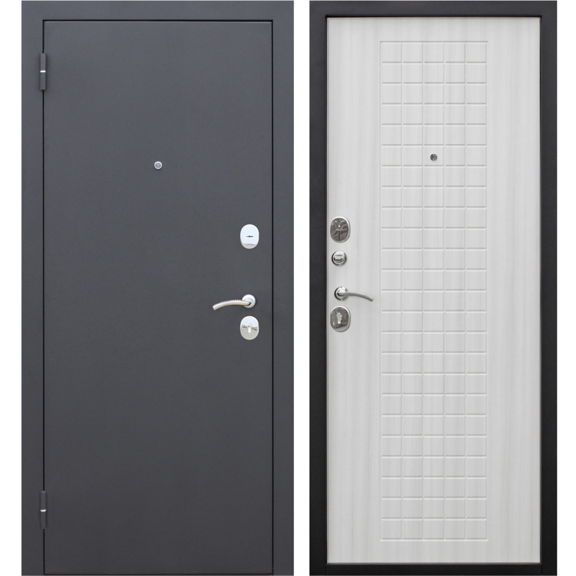 82096733 Дверь входная металлическая Гарда Муар, 960 мм, левая, цвет дуб сонома Santreyd 