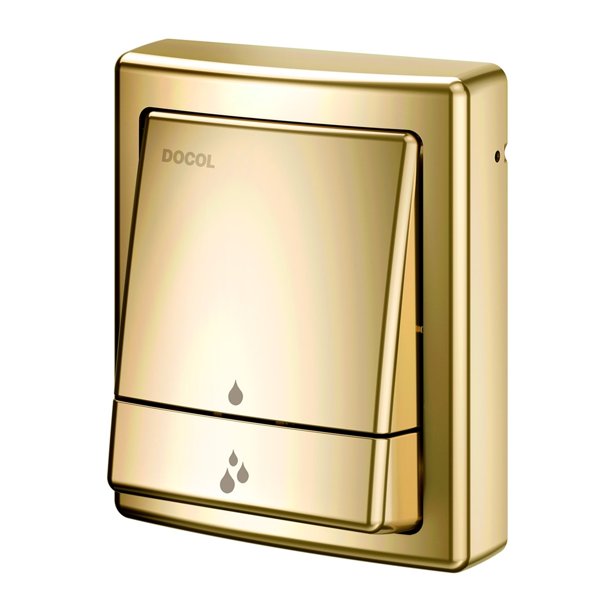 00449543 Отделка смывного клапана Salvágua матовым графитом Docol SQUARE