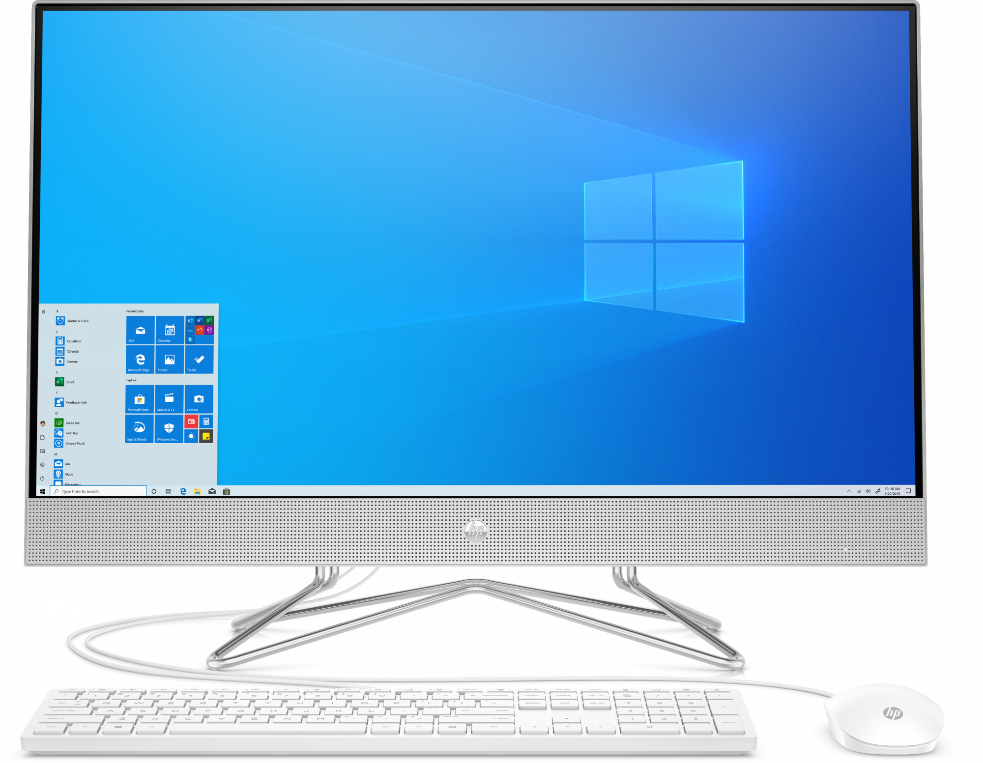 14Q50EA#ACB 27-dp0017ur aio 27"(1920x1080)/amd ryzen 3 4300u(2.7ghz)/4096mb/256ssdgb/nodvd/int:amd intergrated graphics /cam/wifi/war 1y/natural silver/w10 + usb kbd, usb mouse HP Santreyd 