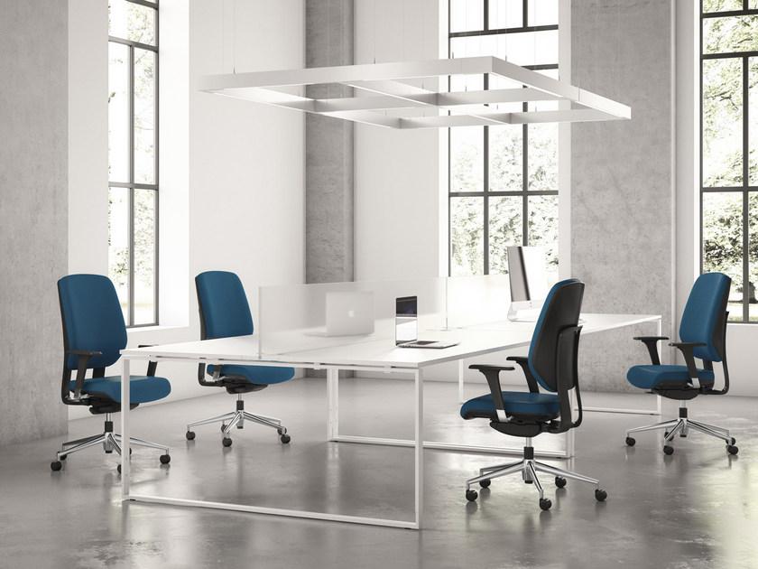 Arte & D Офисный стул 5 спиц с подлокотниками Kalista P800 d + brn800  - Вид №2