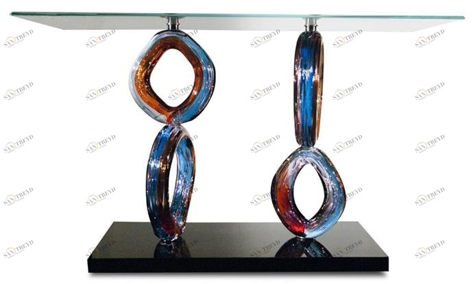 Reflex Прямоугольная стеклянная консоль Venezia sun-id-1508470