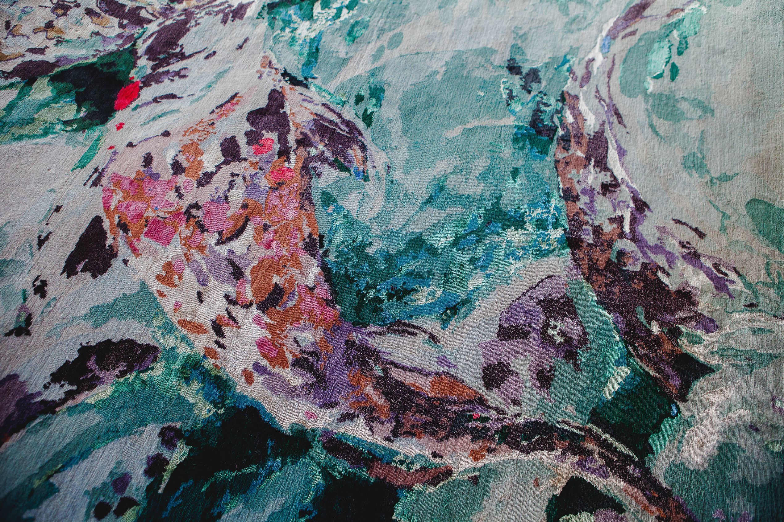 Прямоугольный ковер ручной работы Tapis Rouge Koi Pond ARCH-00129398 - Вид №8